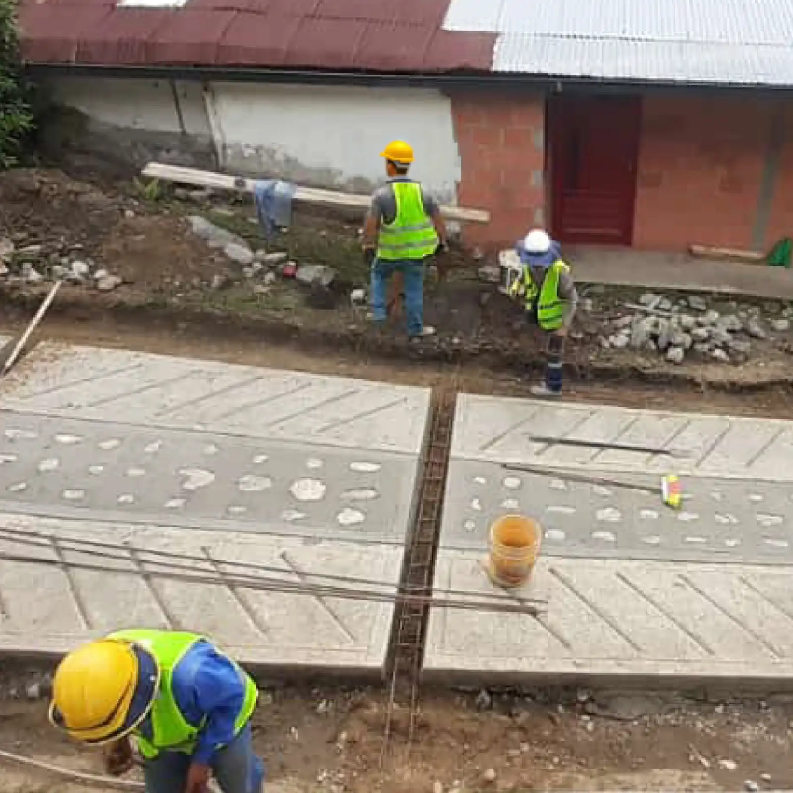 Construcción de placa huella