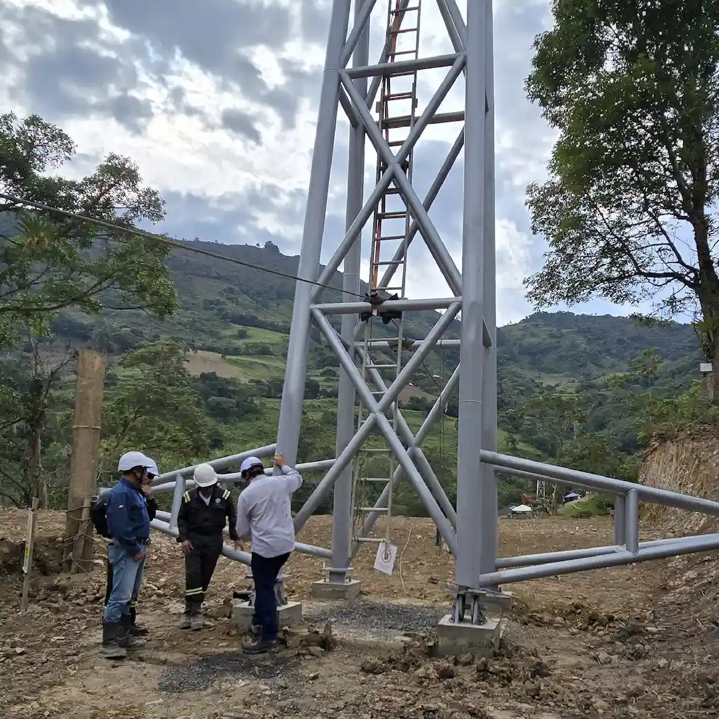 Consultoría paso elevado de la línea de gas natural