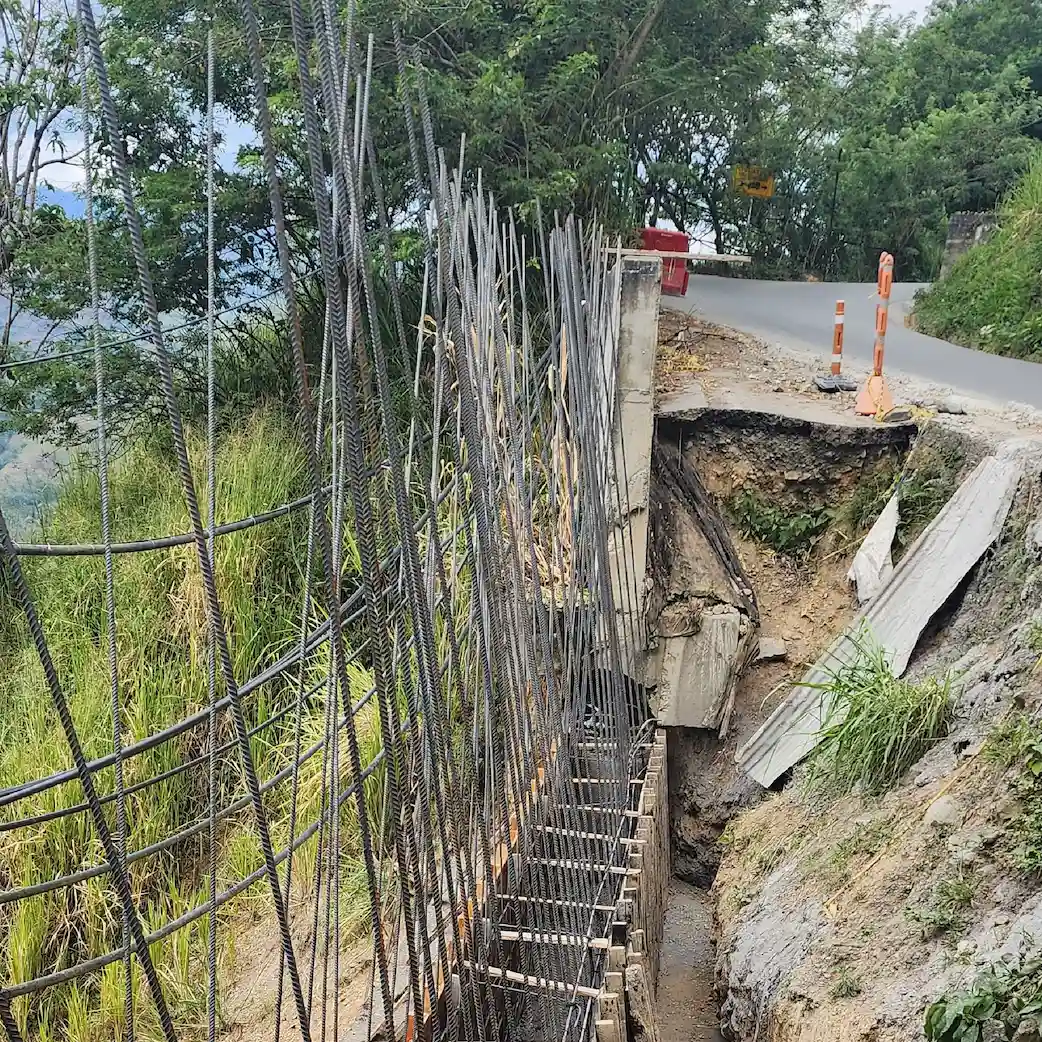 Construcción obras de mitigación